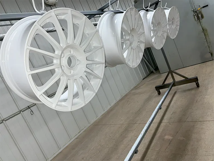 IMG_4264 White tire rims hang to dry